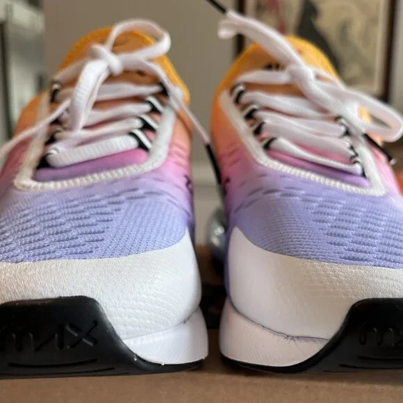 Nike Air Max 270 - Women's Size 8 - Summer Gradient - EUC - Picture 3 of 11